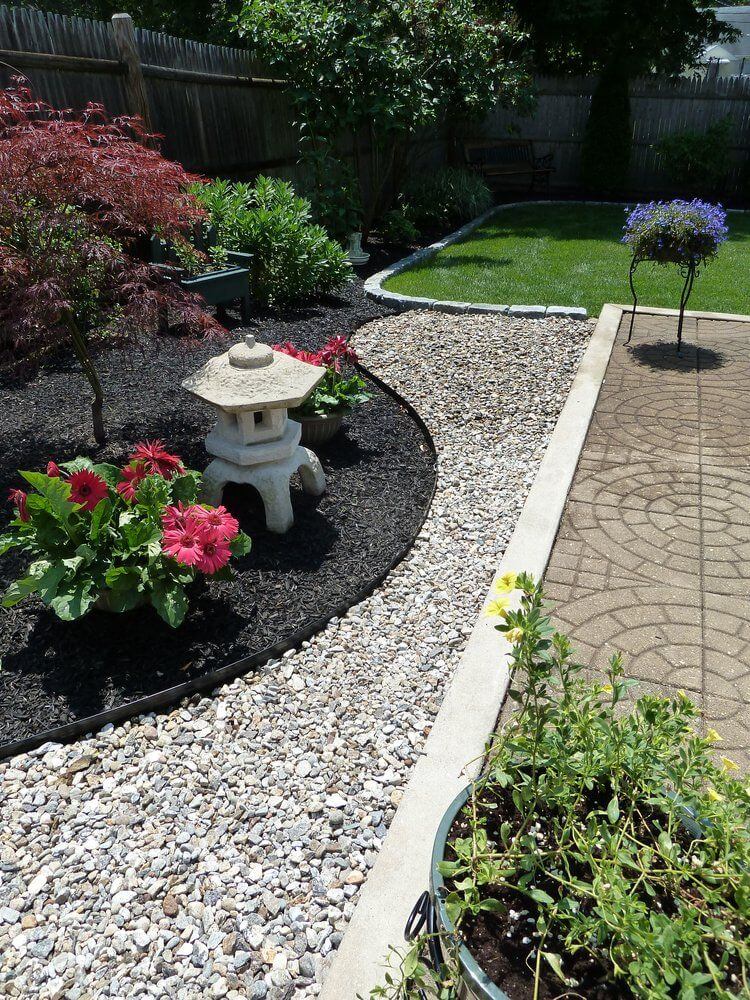 Garden Oasis with Rocks