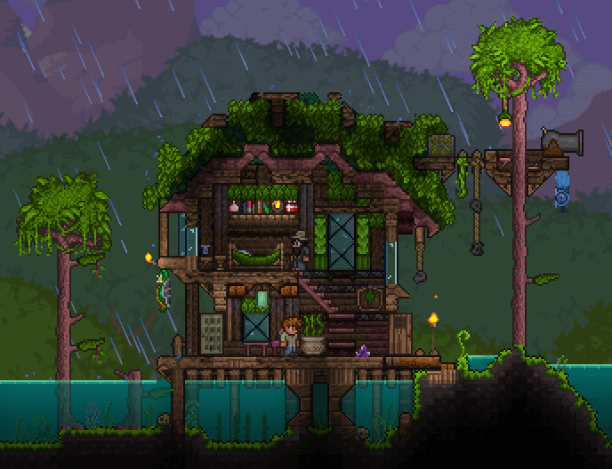 Forest Adventure Terraria Home Designs