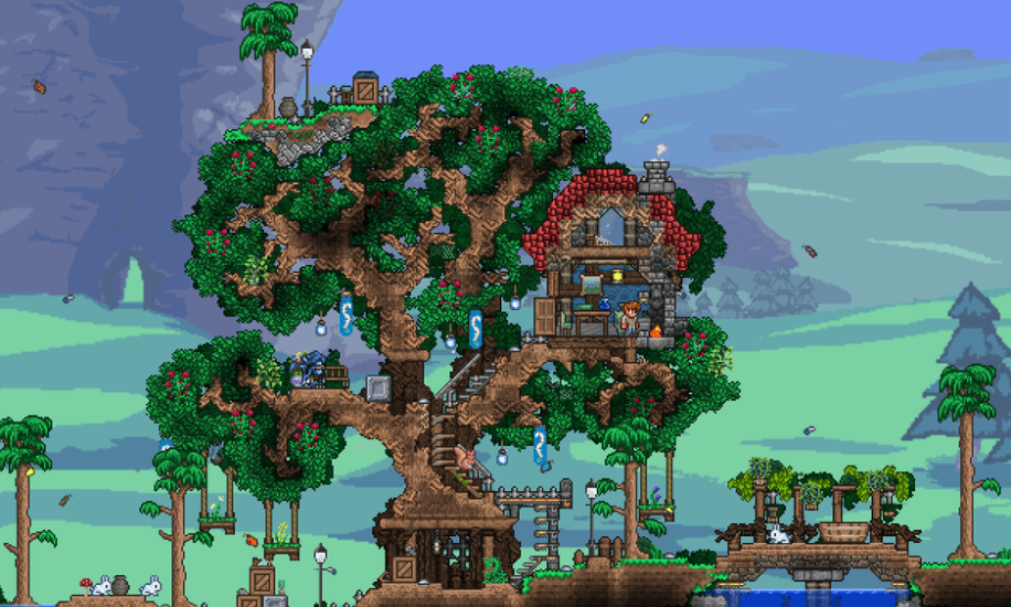 Treehouse Terraria Home Designs