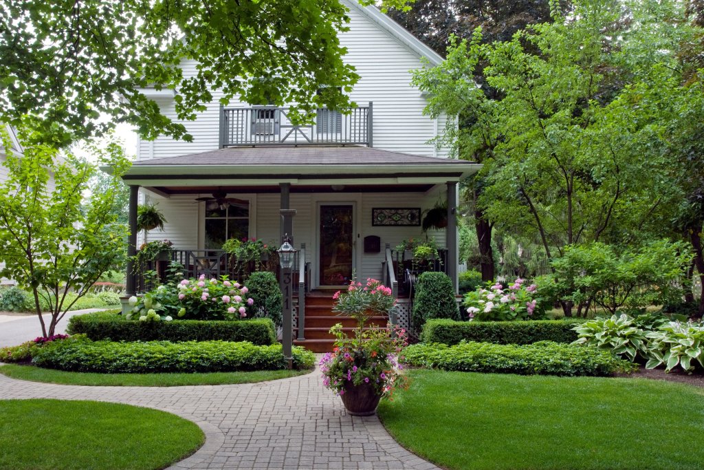 Front Porch Hedge