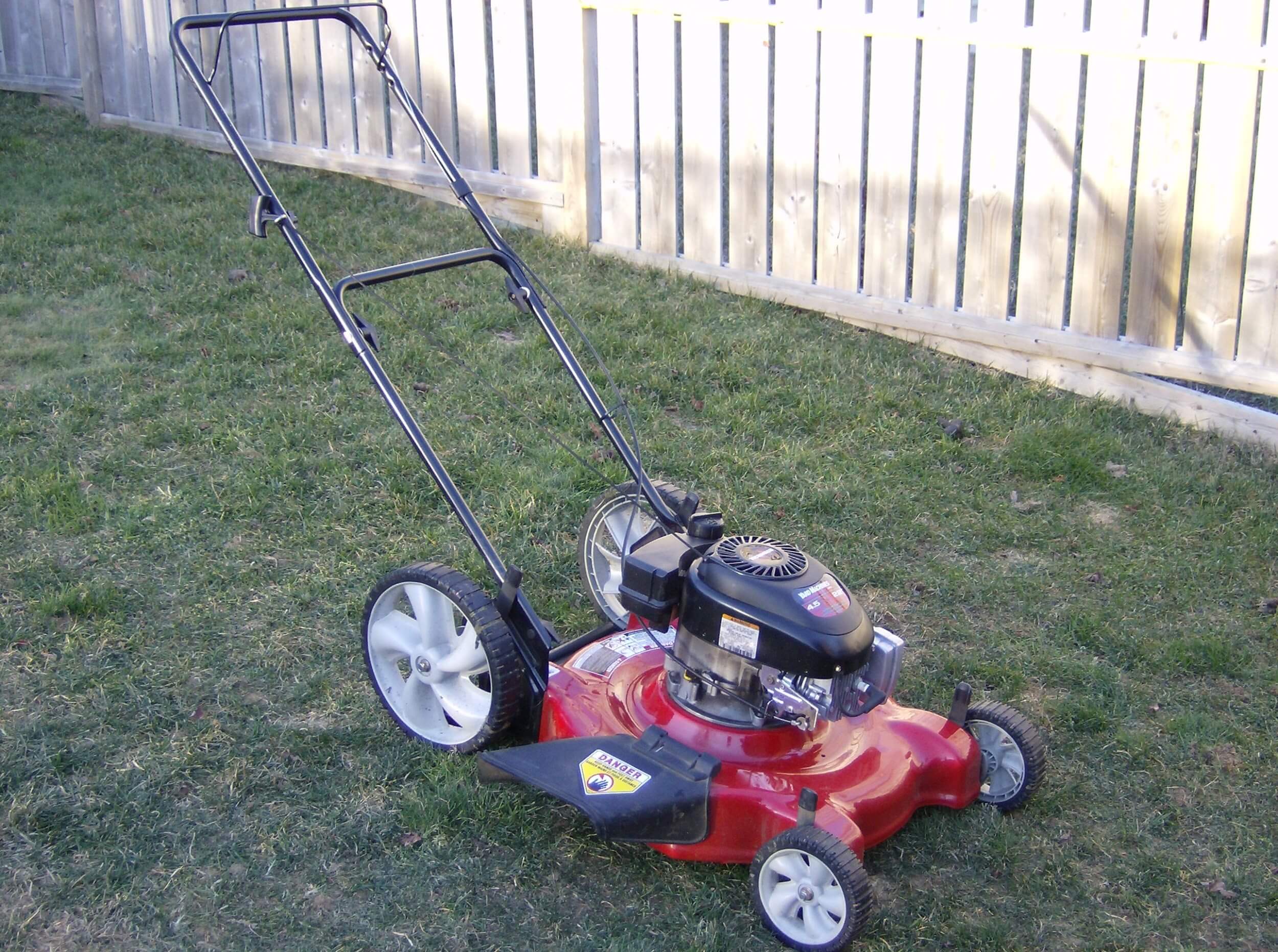 Motorized Push Mowers