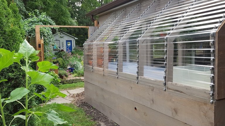 Installing the Roof: Covering Your Lean-to Greenhouse