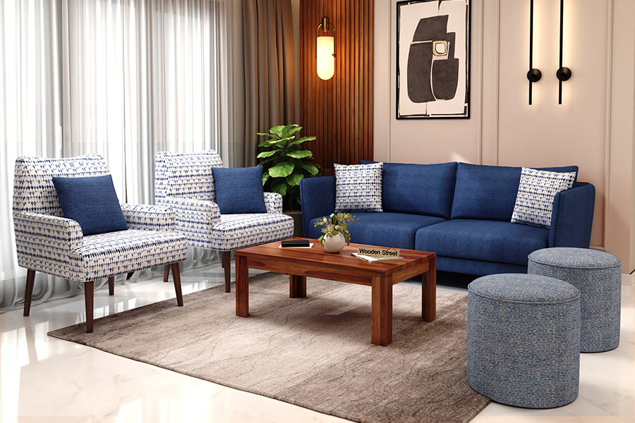 blue couch