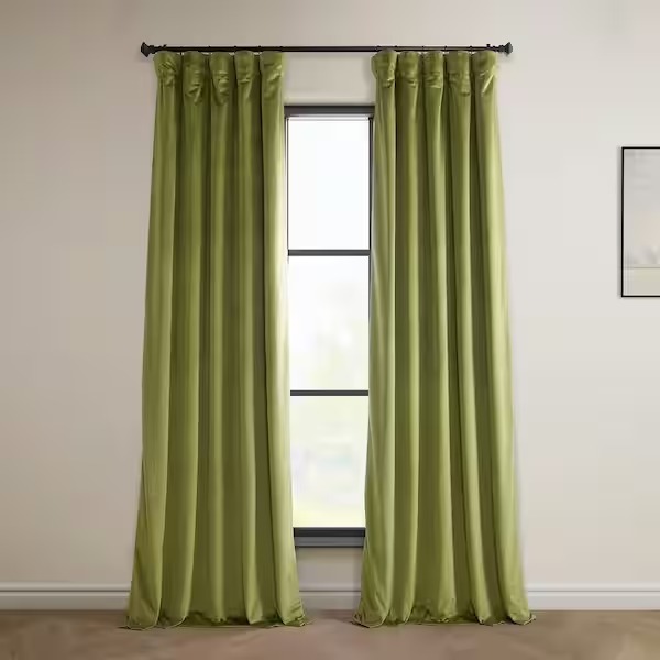 Olive Green Curtains