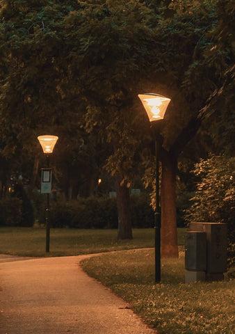 driveway post lights